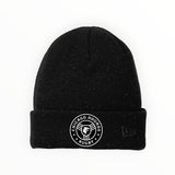 Chicago Hounds Black Primary Logo Patch New Era Speckled Cuffed Beanie - NE905 Black