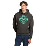 Chicago Hounds Primary Logo Champion Reverse Weave Hooded Sweatshirt - S101 Charcoal Heather