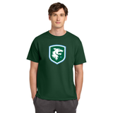 Chicago Hounds Shield Logo Champion Short Sleeve T-Shirt - T425 Dark Green