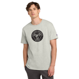 Chicago Hounds Black Primary Logo Champion Short Sleeve T-Shirt - T425 Oxford Grey