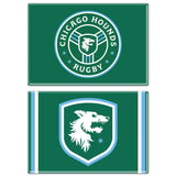 Chicago Hounds Two Pack Clamshell Refrigerator Magnets