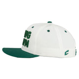 Chicago Hounds White/Dark Green Dawg Town Snapback Hat