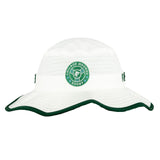 Chicago Hounds White/Dark Green Drawstring Bucket Hat