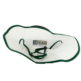 Chicago Hounds White/Dark Green Drawstring Bucket Hat