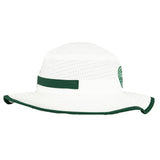 Chicago Hounds White/Dark Green Drawstring Bucket Hat