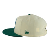 Chicago Hounds Chrome/Green Shield Logo New Era 9FIFTY Snapback Hat