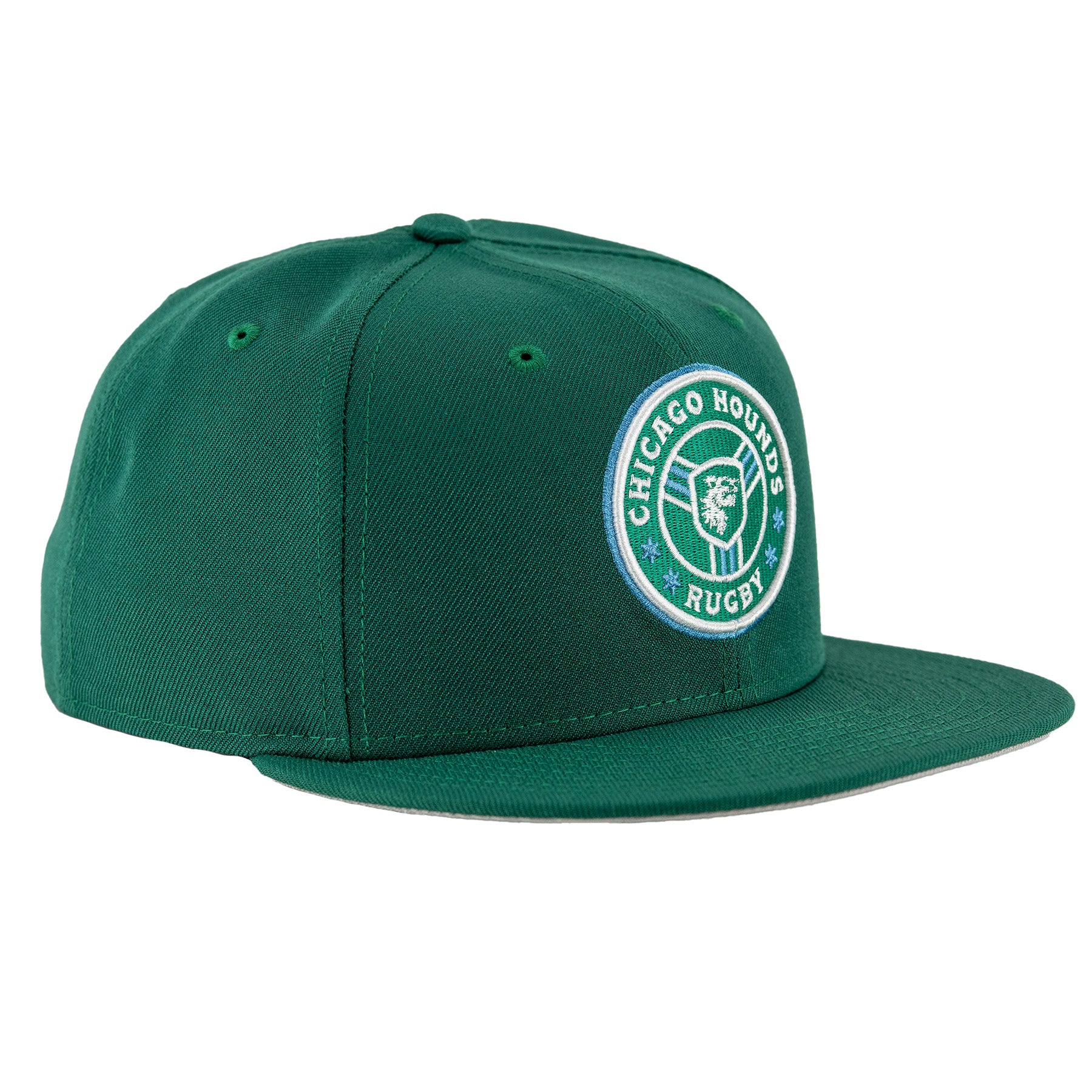 Chicago Hounds Green New Era 59FIFTY Fitted Hat