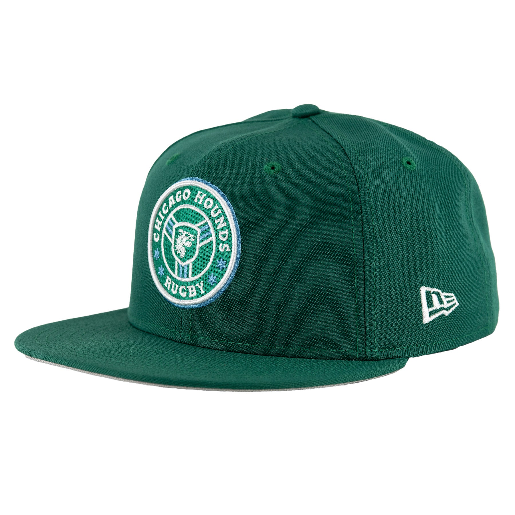 Chicago Hounds Green New Era 59FIFTY Fitted Hat